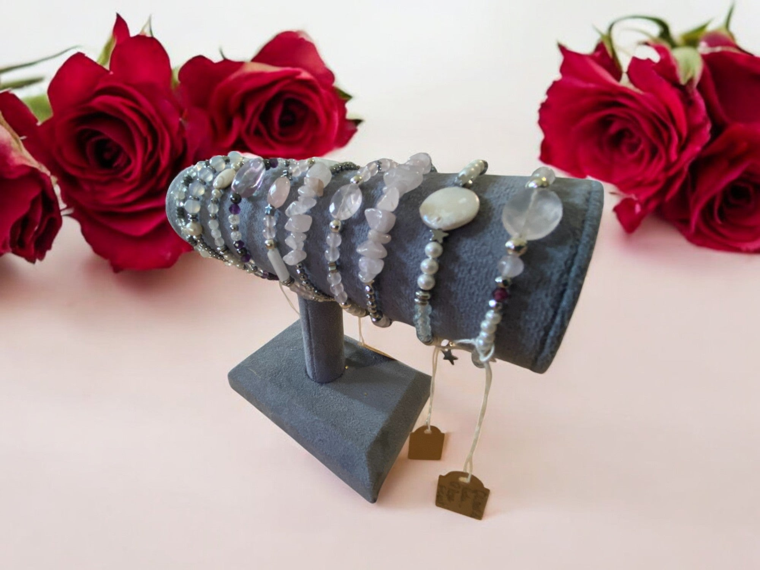 Bracelets Pierres avec fermoir